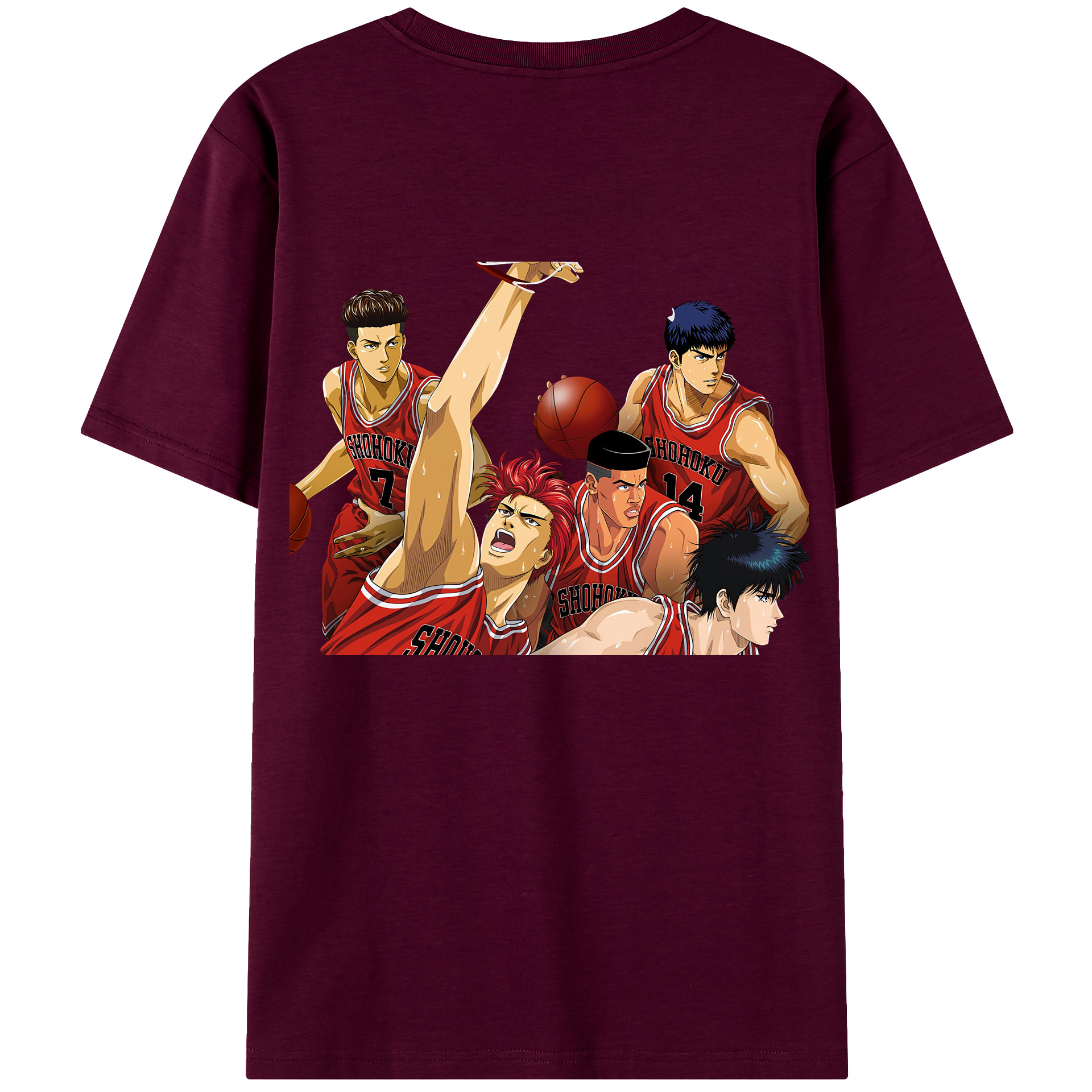 （画像用） SLAM DUNK／スラムダンク レディース半袖Tシャツ(バックプリント)